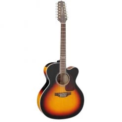 Acoustic Guitars Takamine TGJ72CE12BSB 12-String Jumbo - Brown Sunburst