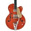 Gretsch G6120TFM-BSNV Brian Setzer Signature Nashville® Hollow Body With Bigsby® And Flame Maple, Ebony Fingerboard, Orange Stain Electric Guitars