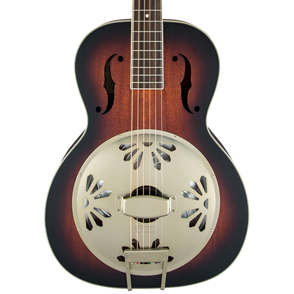 Gretsch G9240 Alligator Round Neck Resonator - 2 Colour Sunburst Acoustic Guitars