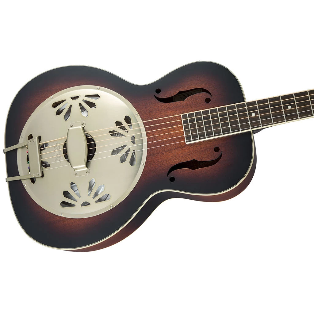 Gretsch G9240 Alligator Round Neck Resonator - 2 Colour Sunburst Acoustic Guitars