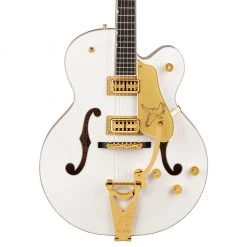 Gretsch - G6136TG Players Edition Falcon™ Hollow Body With String-Thru Bigsby® And Gold Hardware - White