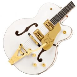 Gretsch - G6136TG Players Edition Falcon™ Hollow Body With String-Thru Bigsby® And Gold Hardware - White