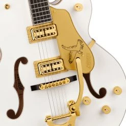 Gretsch - G6136TG Players Edition Falcon™ Hollow Body With String-Thru Bigsby® And Gold Hardware - White
