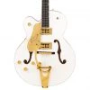 Gretsch - G6136TG-LH Players Edition Falcon™ Hollow Body With String-Thru Bigsby® And Gold Hardware, Left-Handed - White Electric Guitars