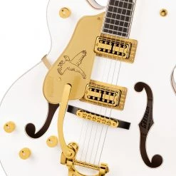 Gretsch - G6136TG-LH Players Edition Falcon™ Hollow Body With String-Thru Bigsby® And Gold Hardware, Left-Handed - White Electric Guitars
