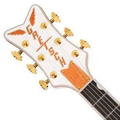 Gretsch - G6136TG-LH Players Edition Falcon™ Hollow Body With String-Thru Bigsby® And Gold Hardware, Left-Handed - White Electric Guitars