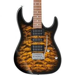 Ibanez GRX70QA SB Gio Electric Guitar - Sunburst Electric Guitars