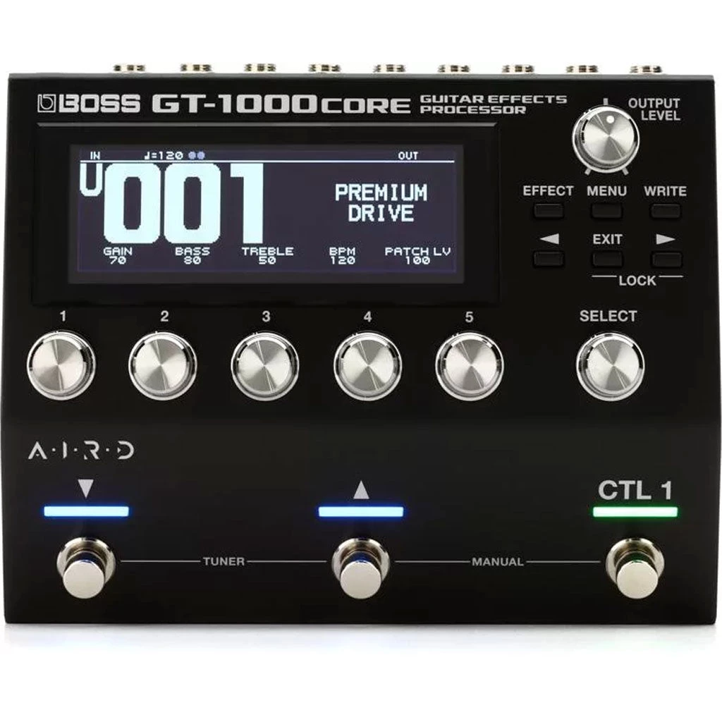 See All Boss GT1000CORE Guitar FX Processor