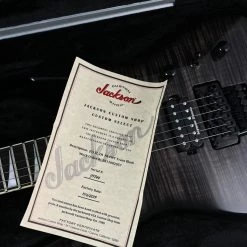 Jackson Custom Shop Soloist SL2H FMT - Transparent Black Electric Guitars