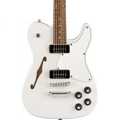 Fender Jim Adkins JA-90 Telecaster® Thinline - White - Laurel Fretboard Electric Guitars