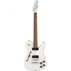 Fender Jim Adkins JA-90 Telecaster® Thinline - White - Laurel Fretboard Electric Guitars