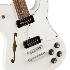 Fender Jim Adkins JA-90 Telecaster® Thinline - White - Laurel Fretboard Electric Guitars