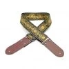 See All DSL Jacquard Weaving Guitar Strap - 2" Gold