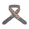 DSL Jacquard Weaving 2" Guitar Strap - Camo Red