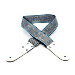 DSL Jacquard Weaving 2" Guitar Strap - TAD BLUE