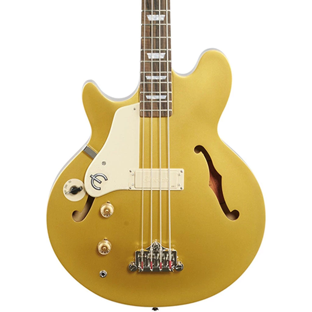 Epiphone - Jack Casady Bass Left Handed - Metallic Gold