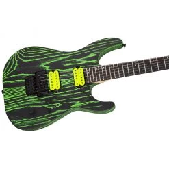 Jackson - Pro Series Dinky™ DK2 Ash, Ebony Fingerboard, Green Glow