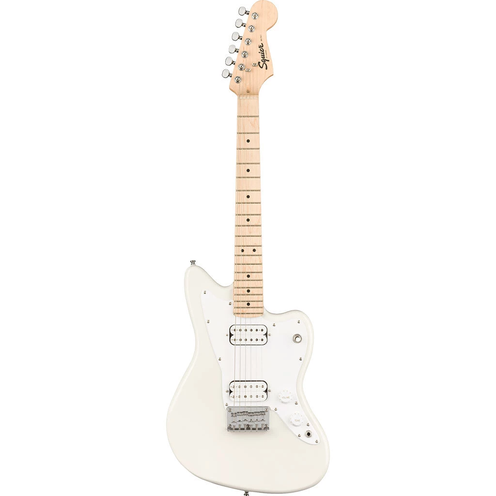 Squier Mini Jazzmaster - Olympic White - Maple Neck