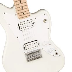 Squier Mini Jazzmaster - Olympic White - Maple Neck