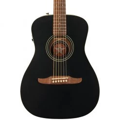 Fender - Joe Strummer Campfire - Walnut Fingerboard - Matte Black Acoustic Guitars