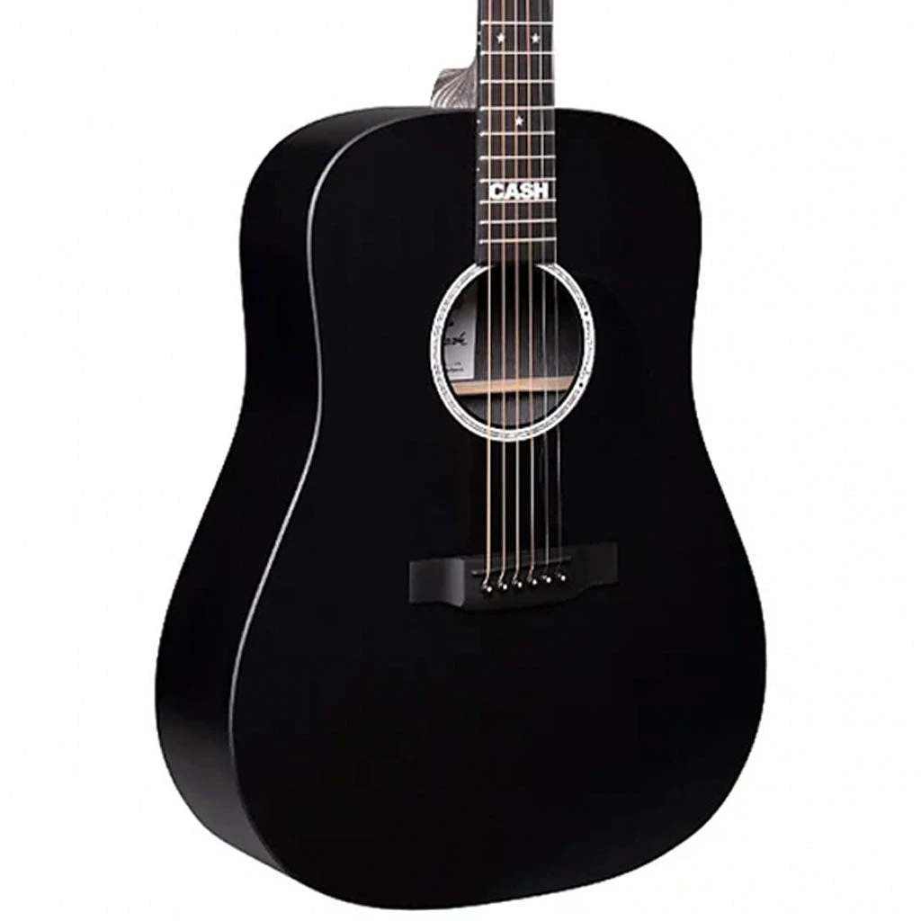 Acoustic Guitars Martin DX Johnny Cash Guitar - Jett Black