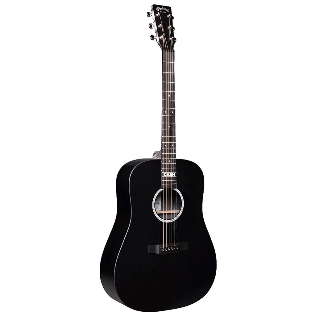 Acoustic Guitars Martin DX Johnny Cash Guitar - Jett Black