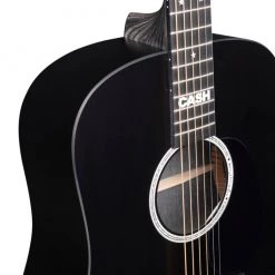 Acoustic Guitars Martin DX Johnny Cash Guitar - Jett Black