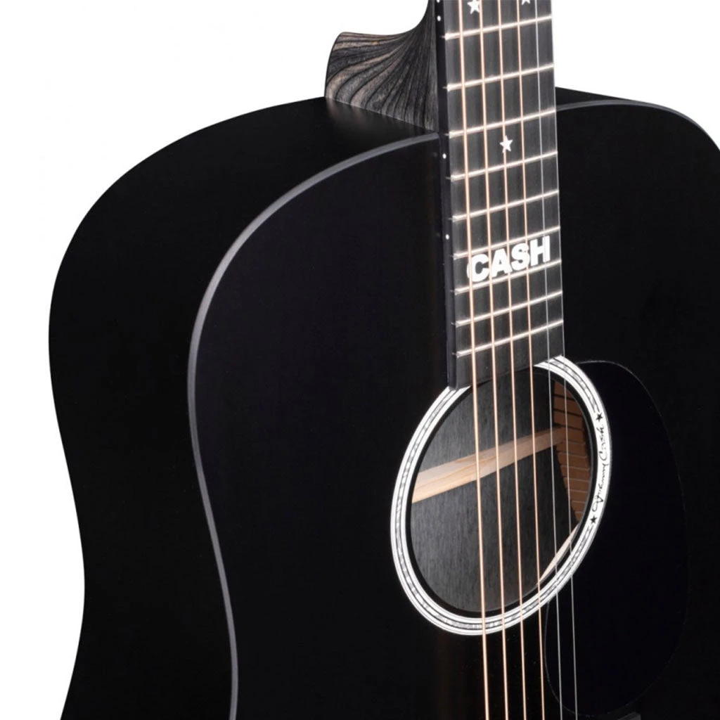 Acoustic Guitars Martin DX Johnny Cash Guitar - Jett Black