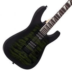 Jackson JS32Q DKA HT - Transparent Green Burst Electric Guitars