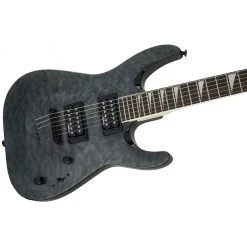 Jackson JS32TQ JS Series Dinky Archtop - Transparent Black - Amaranth Electric Guitars