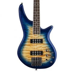Jackson JS Series Spectra Bass JS3Q - Amber Blue Burst Bass Guitars