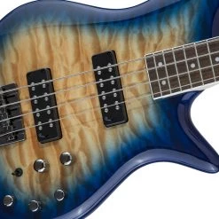 Jackson JS Series Spectra Bass JS3Q - Amber Blue Burst Bass Guitars