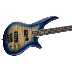 Jackson JS Series Spectra Bass JS3Q - Amber Blue Burst Bass Guitars