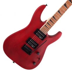 Jackson JS Series Dinky™ Arch Top JS24 DKAM, Caramelized Maple Fingerboard - Red Stain