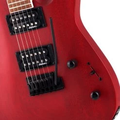 Jackson JS Series Dinky™ Arch Top JS24 DKAM, Caramelized Maple Fingerboard - Red Stain