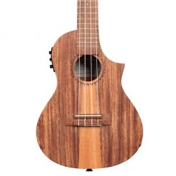 Kala Concert Ukulele With Cutaway + EQ - Teak Ukuleles