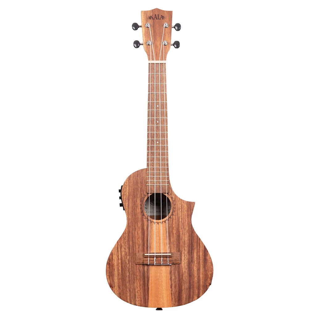 Kala Concert Ukulele With Cutaway + EQ - Teak Ukuleles