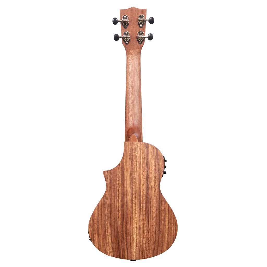 Kala Concert Ukulele With Cutaway + EQ - Teak Ukuleles