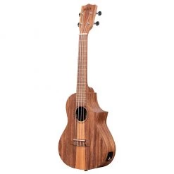 Kala Concert Ukulele With Cutaway + EQ - Teak Ukuleles