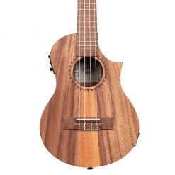 Kala Tenor Ukulele With Cutaway + EQ - Teak Ukuleles