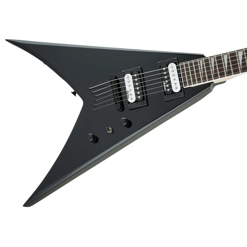 Electric Guitars Jackson JS Series King V JS32T - Gloss Black - Amaranth