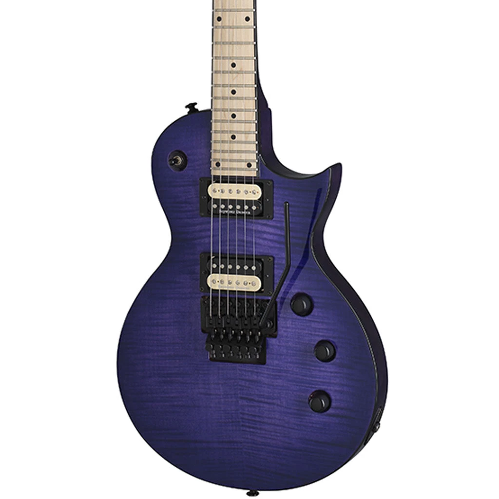 Kramer Assault Plus Reverse Headstock - Maple Fretboard - Trans Purple Burst Electric Guitars