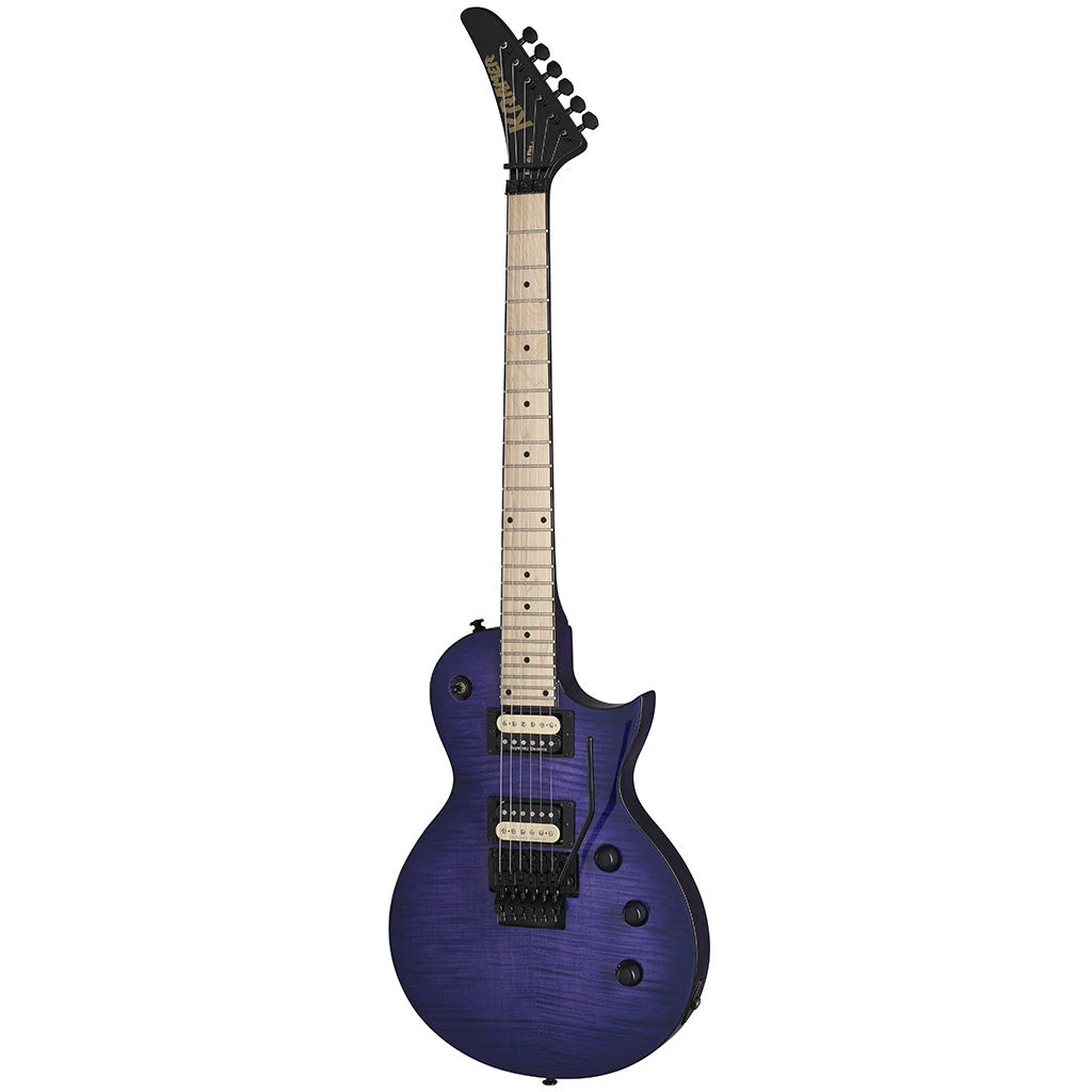Kramer Assault Plus Reverse Headstock - Maple Fretboard - Trans Purple Burst Electric Guitars