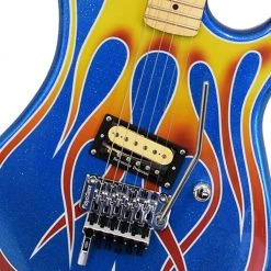 Electric Guitars Kramer - Baretta - Blue Sparkle