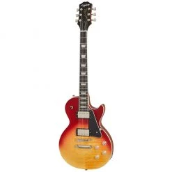 Electric Guitars Epiphone Les Paul Modern Figured - Orange Magma Fade