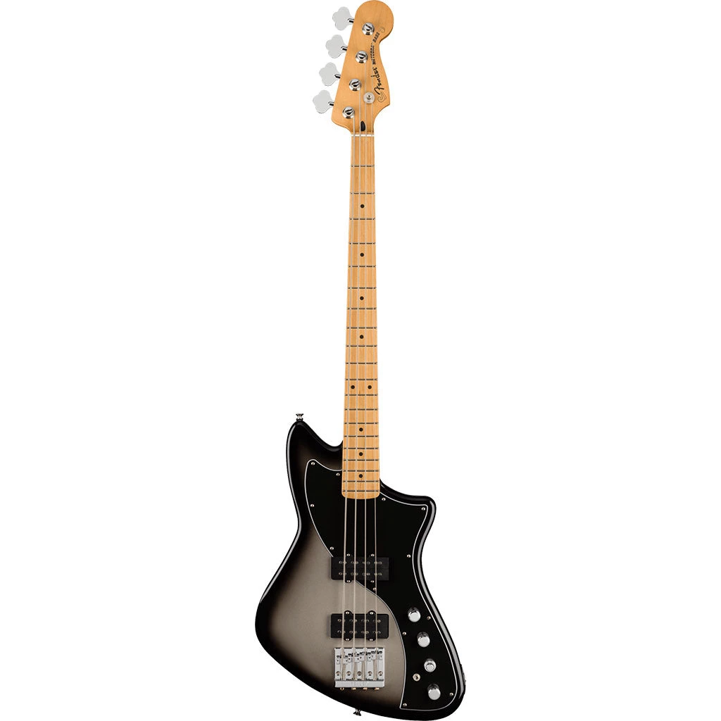 Fender - Player Plus Active Meteora Bass, Maple Fingerboard, Silverburst