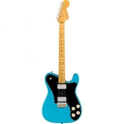 Fender - American Professional II Telecaster® Deluxe - Maple Fingerboard - Miami Blue Electric Guitars