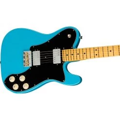 Fender - American Professional II Telecaster® Deluxe - Maple Fingerboard - Miami Blue Electric Guitars