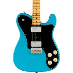 Fender - American Professional II Telecaster® Deluxe - Maple Fingerboard - Miami Blue Electric Guitars