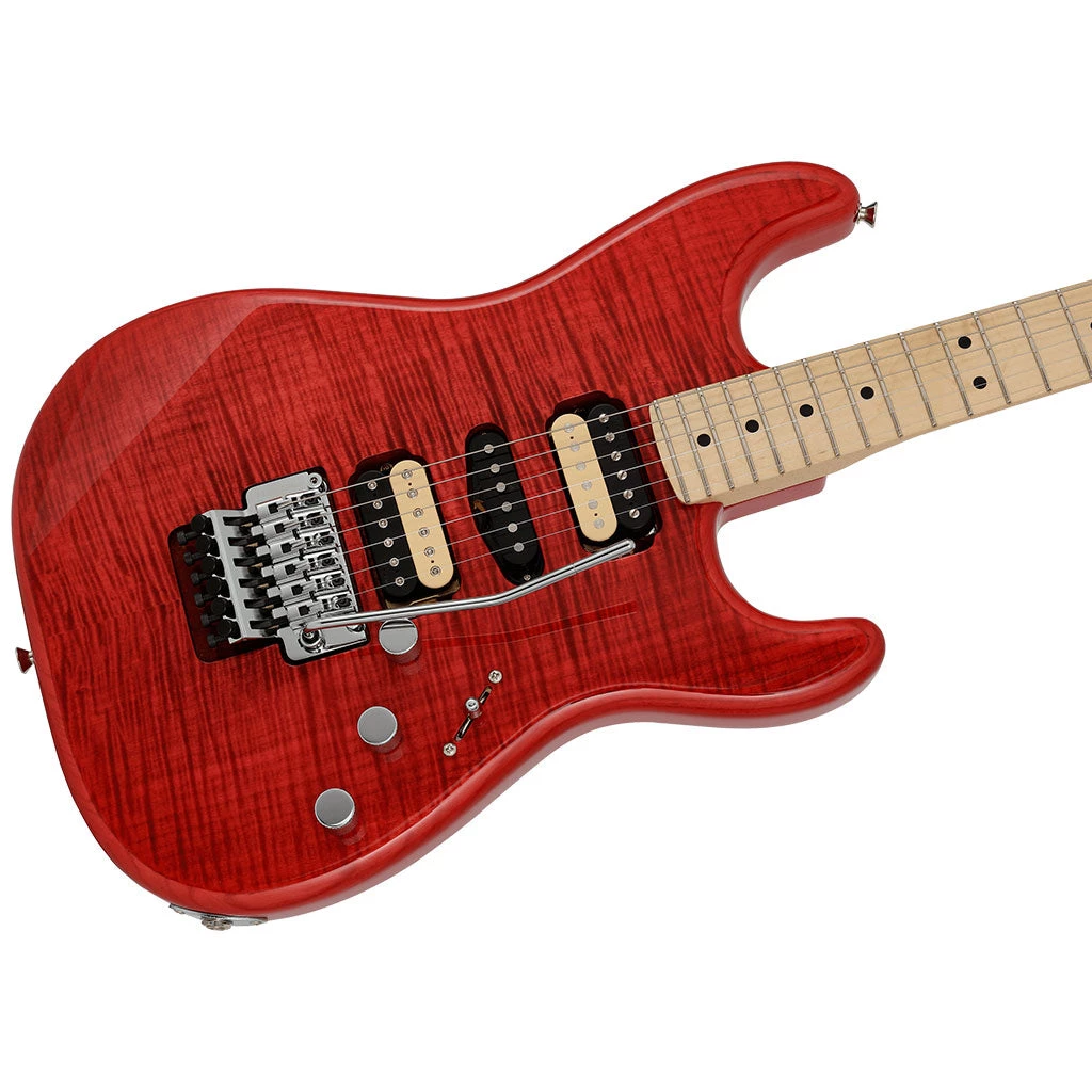 Fender - Michiya Haruhata Stratocaster®, Maple Fingerboard - Trans Pink